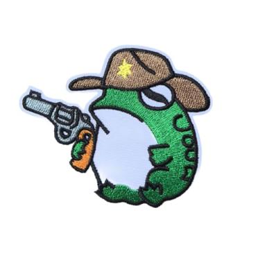 Imagem de Ruoming 1 emblema bordado águia animal ferro na costura (6 x 7 cm)