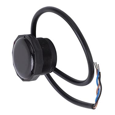 Imagem de Cryfokt Interruptor de Distância Inteligente Ajustável Com Sensor Infravermelho para Alarme de Segurança de Lata de Lixo, Material PC-V0 para Vários Ambientes, DC5-24V XKC-KD200-V para Uso Doméstico