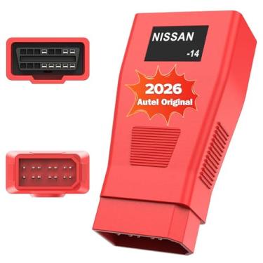 Imagem de Autel Adaptador original N. issan-14 pinos, conector OBD1 macho de 14 pinos para conector OBD2 fêmea de 16 pinos para N. issan, funciona com scanner Autel MK808S, MK808BT PRO, MK900, MP900BT, MP900BT,