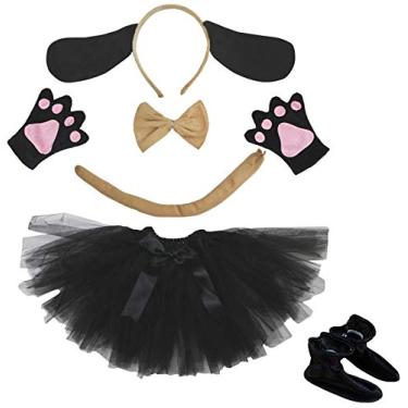 Imagem de Petitebella — Tênis de luva para rabo-de-sino com faixa para cabeça de cachorro (tamanho único, cão-1)