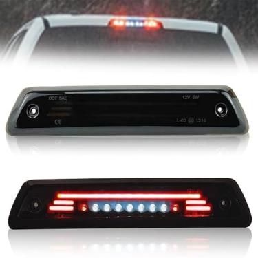 Imagem de OTnhaee Luz de freio LED terceira montagem alta 3ª parada lâmpada de carga reversa compatível com Ford F150 XL XLT STX FX2 FX4 Lariat King Ranch Harley Davidson Platinum 2009-2014, exclui modelos SVT