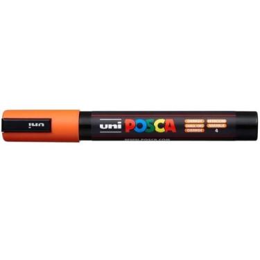 Imagem de Caneta Posca PC-5M Laranja Fluor - Uni-Ball