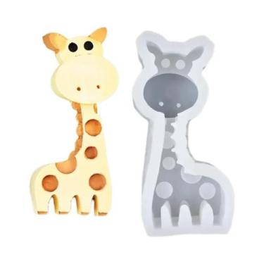 Imagem de Molde De Silicone Para Vela Aromática De Leão E Girafa, DIY, Artesanat
