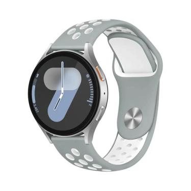 Imagem de Pulseira De Silicone De 20mm 22mm Para Samsung Galaxy Watch 7 6 5 4 Hu