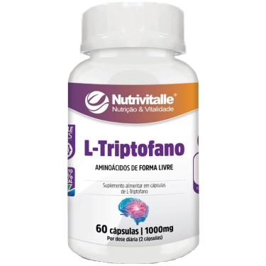 Imagem de L-TRIPTOFANO 1000MG 60CAPS NUTRIVITALLE