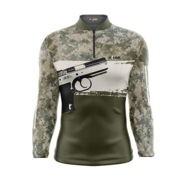 Imagem de Camisa Atirador  - Paintball - Militar - Ref (05)-Unissex