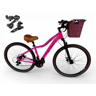 Imagem de Bicicleta Aro 29 Absolute Hera Feminina Vintage Retrô 21v Shimano Conf