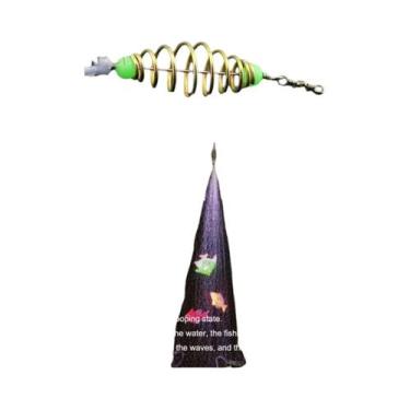 Imagem de Rede De Isca Dobrável De Nylon Luminosa Para Pesca Noturna Com Rede De