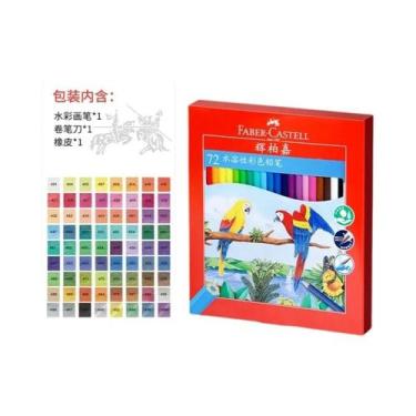 Imagem de Conjunto De Lápis De Aquarela Faber Castell Tricolor 12/24/36/72/100 C