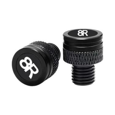 Imagem de Motocicleta cnc espelho retrovisor lateral buraco tampa plug acessório