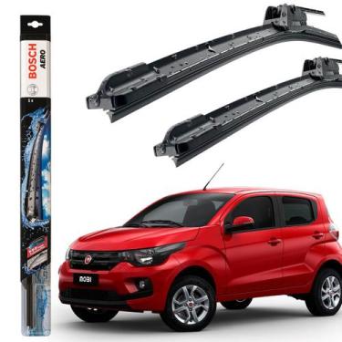 Imagem de Par Palheta Limpador Parabrisa Mobi 2021 2022 2023 Palheta Dianteira O