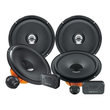 Imagem de Kit 2 Vias 6  Hertz DSK 165.3 160w + Par Alto Falante 6  Hertz Coaxial