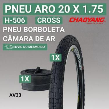 Imagem de Pneu para Bike Aro 20 Chaoyang H506 20 1.75, 1 PNEU 1 CÂMARA