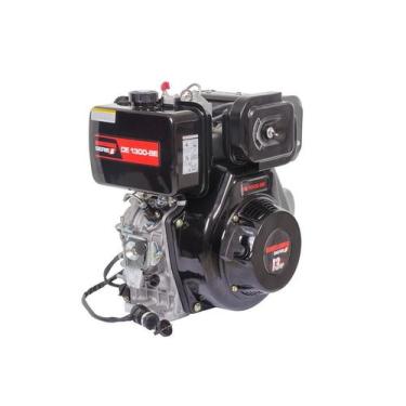 Imagem de Motor Estac Diesel De-1300Be 456CC 13HP P. Elétrica 5,5L - Kawashima