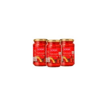 Imagem de Kit 3 de Molho Tradicional Italiano 320G La Pastina - Pronto Para Consumo