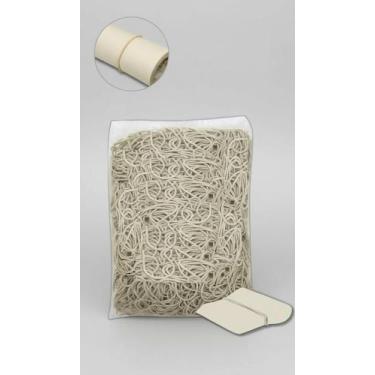 Imagem de Elástico Goma 1kg Bege Fino 1200 Unidades - Congratulations Store