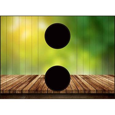 Imagem de Esteira Personalizada Madeira - EST0508 Tuddo Decor multi-colored Tamanho único