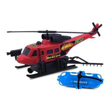 Imagem de Helicóptero de Fricção - Fire Force - Vermelho - Cardoso Toys
