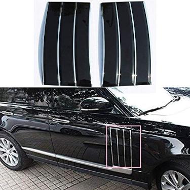 Imagem de Para-choque de grade de ventilação de malha lateral com 2 peças para Land Rover Range Rover L405 2013-2017