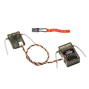 Imagem de 2.4G 3.5V-9.6V AR6200 Receiver + Satellite for Spektrum Spek Generic DX6i DSM2