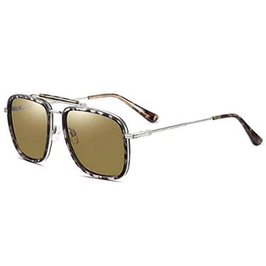 Imagem de Óculos de sol Masculino Banned 1976 Metal Estilo Piloto Óculos Polarizados com Proteção Uv400 (C1)