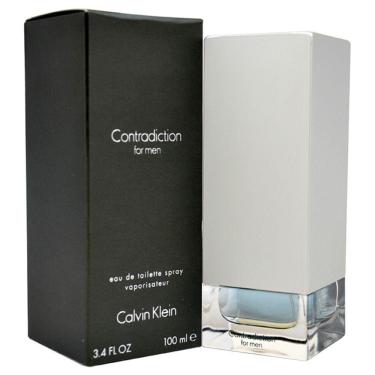 Imagem de Perfume Contradiction da Calvin Klein para homens - spray EDT de 100 ml