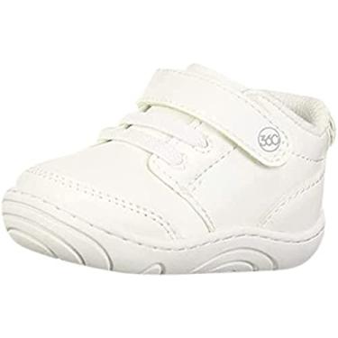Imagem de Stride Rite 360 Tênis Baby Taye 2.0 First Walker, Branco, 6 Toddler