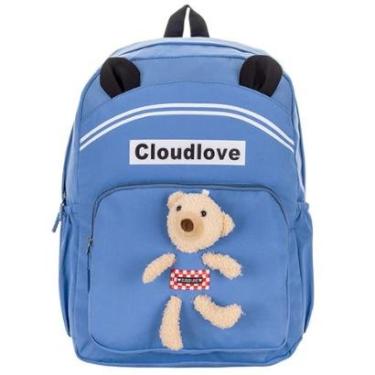 Imagem de Mochila Feminina  Arara Dourada - Ry6662 - Azul - U-Feminino