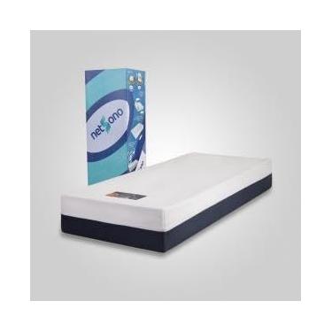Imagem de Colchão Netsono Solteiro na Caixa Vitagel Space Double Face D33 100x200x24cm