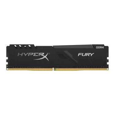 Imagem de Memória 4Gb Kingston Hyperx Fury Black Ddr4 2400Mhz Cl15