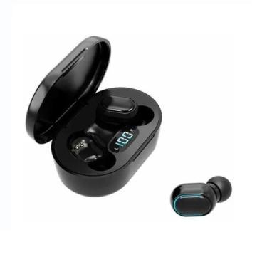 Imagem de Fone de Ouvido In-ear sem fio Tws-T07 Com Display Led Preto - DACAR