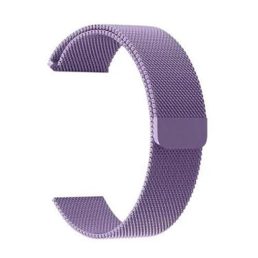 Imagem de Pulseira Aço Magnética Compatível Smartwatch Ultra Max Bw25 - Poolsy, 