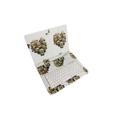 Imagem de Capa Com Teclado Para Tablet Samsung Galaxy S6 Lite 10.4 P615 + Caneta