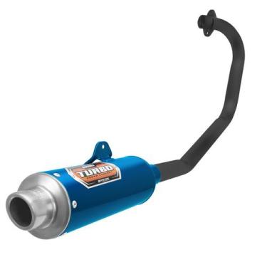 Imagem de Escapamento Pro Tork Mini Turbo Motos Honda Fan E Cg Start 160 2015 À 
