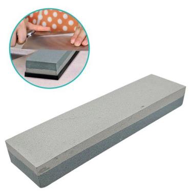 Imagem de Pedra de Amolar Dupla Face Afiador de Faca Canivete Formões Cutelarias