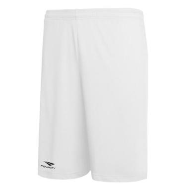Imagem de Bermuda Calção Shorts Penalty Futebol Esportes Fitness, Branco, M, Úni