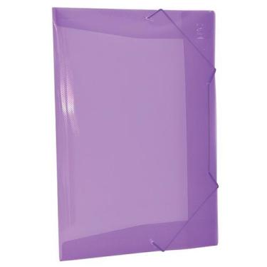 Imagem de Pasta ABA Elastica Oficio Line sem Lombo DAC 10 Unidades, Lilás