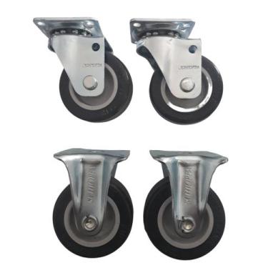 Imagem de Rodizio Para Carrinhos E Móveis Kit Glap 210 Bp E Flap 210 - Movifacil