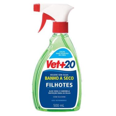 Imagem de Banho a Seco Vet+ 20 Para Cães Filhotes - Vet +20
