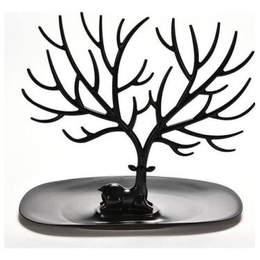 Imagem de Porta Joias Bijuterias Organizador Expositor Árvore Colares - I Love N