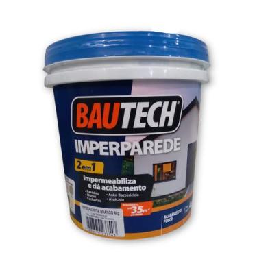 Imagem de Bautech Parede Branco 4kg Tinta Impermeabilizante Parede
