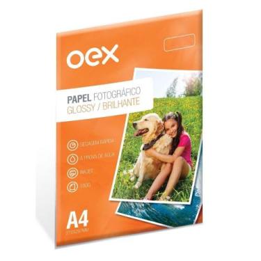 Imagem de Papel Fotografico 180G Oex Pf50 50Fls - OEX OFFICE
