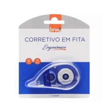 Imagem de Corretivo Em Fita 5mm X 6m Ergonômico - Brw