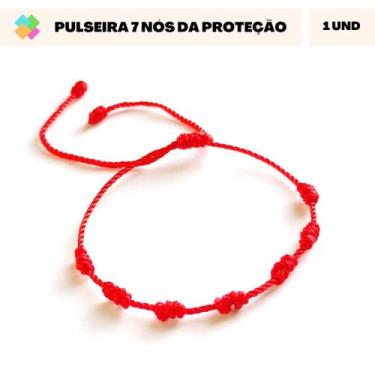 Imagem de Pulseira 7 Nós (1 Und) - YA Accessories, Amarelo