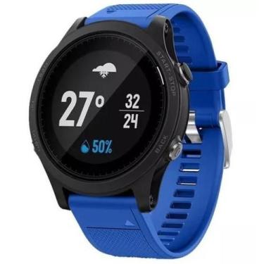 Imagem de Pulseira Para Garmin Fenix 5 6 935 945 Quickfit 22mm Silicone Várias C