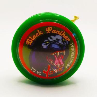 Imagem de Yoyo York Profissional black panther + 3 cordas ( Ioio, Yo-yo), Verde