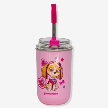 Imagem de Copo Skye ou Chase Neo com Canudo - Patrulha Canina 300ml - ZonaCriati