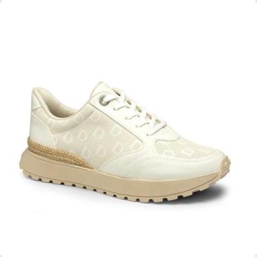 Imagem de Tênis Moda Feminino Jogging Dakota Branco, Off white, 37