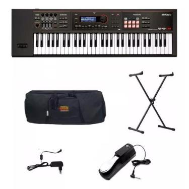 Imagem de Teclado Sintetizador Roland XPS-30 Xps30 61 Teclas Preto Kit