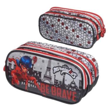 Imagem de Estojo Duplo Miraculous Ladybug Be Brave -  Pacific 966V15, Miraculous